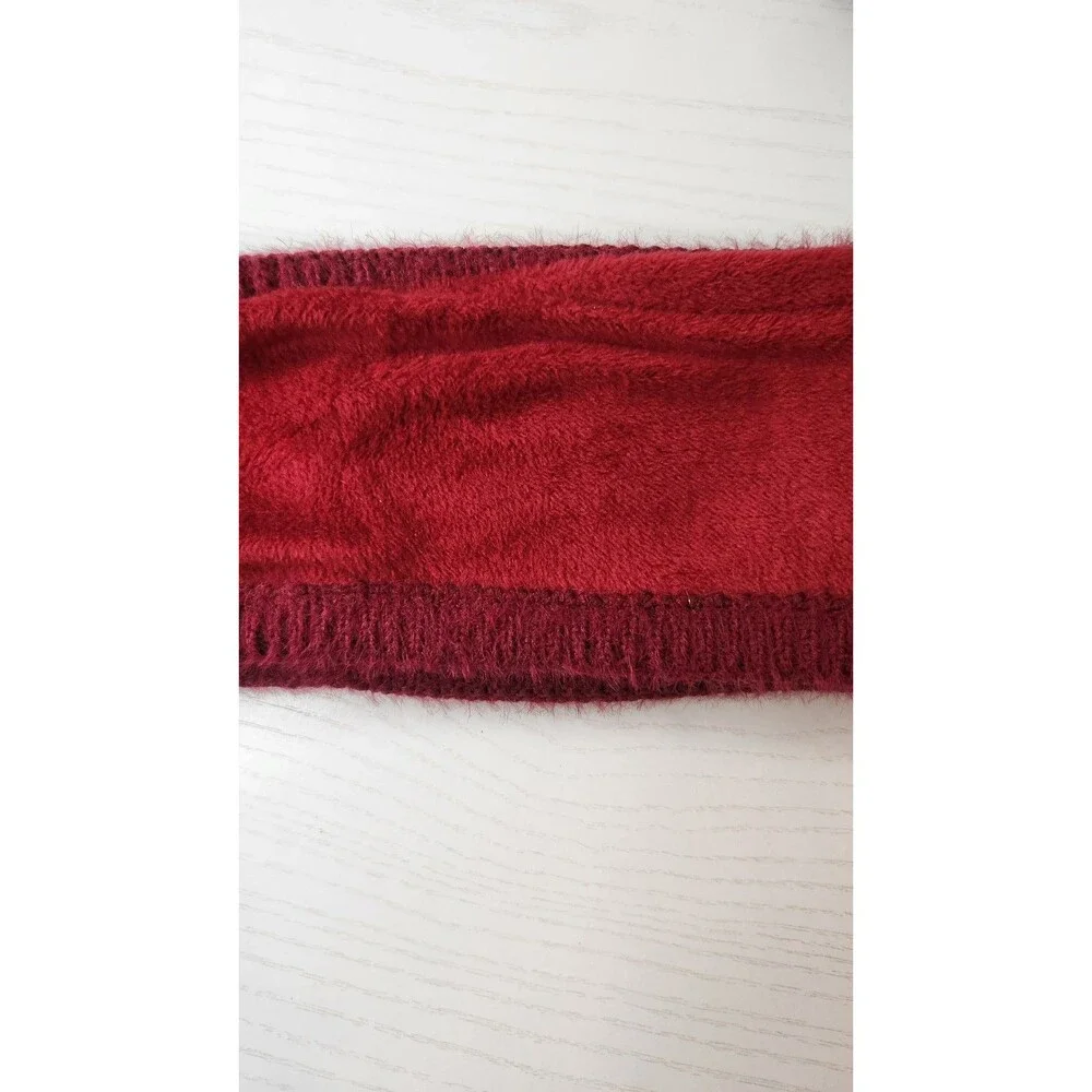 Headband  color burgundy  elegant and warm